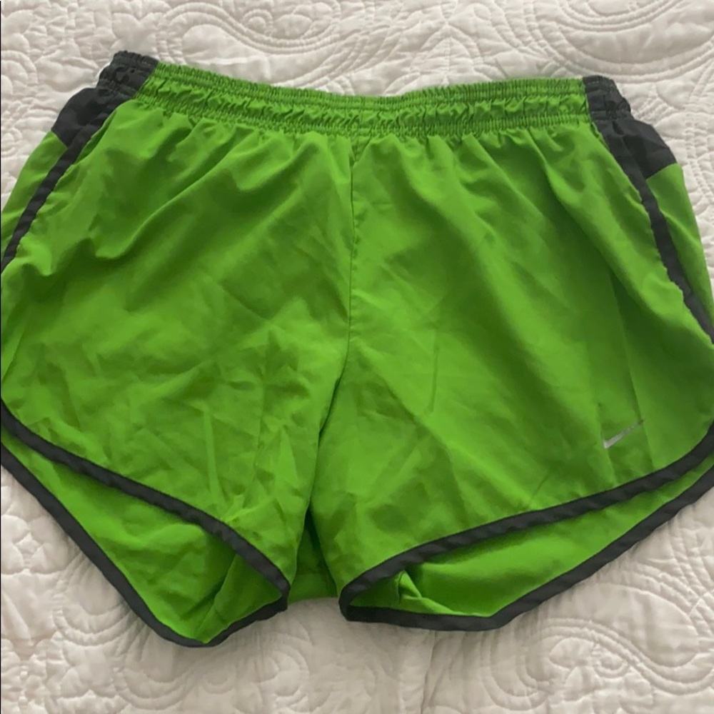Lime green Nike women’s shorts